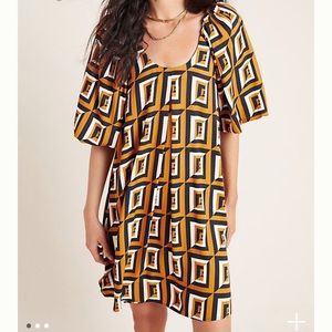 Nwt Anthropologie coreylynncalter bronze dress S